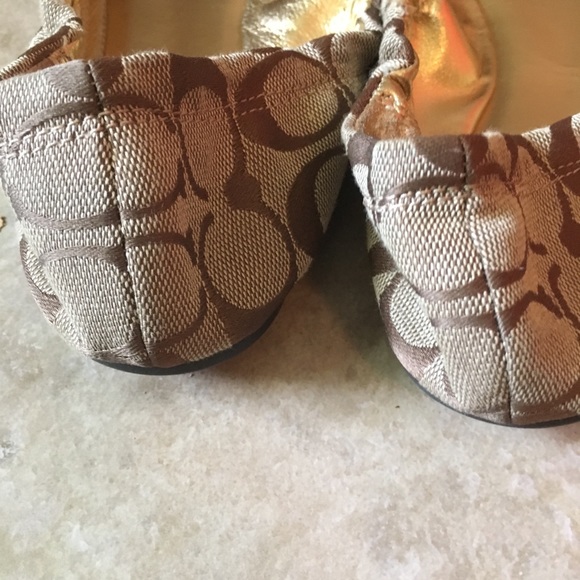 Coach New York Classic Signature Ballet Slippers - Picture 10 of 11